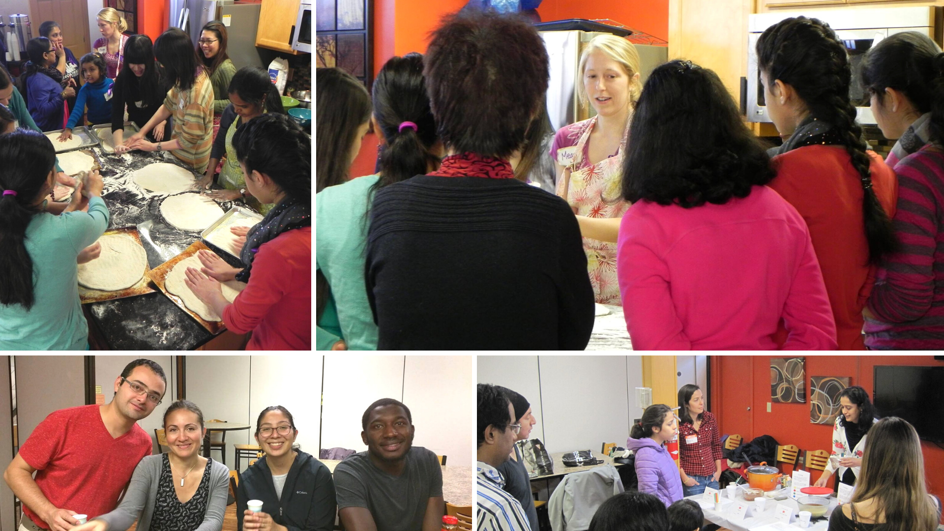 Collage of Previous CTC Cooking Classes