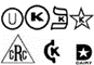 Kosher food label symbols