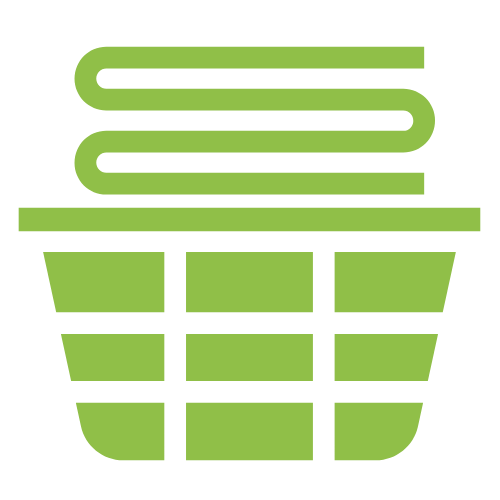 Tidy Laundry Basket Icon